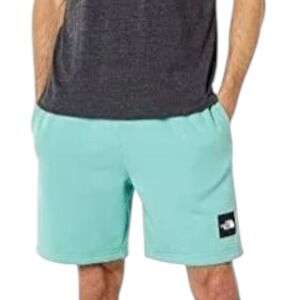 The North Face Never Stop Fleece Shorts Men Size 2XL Wasabi/TNF Black